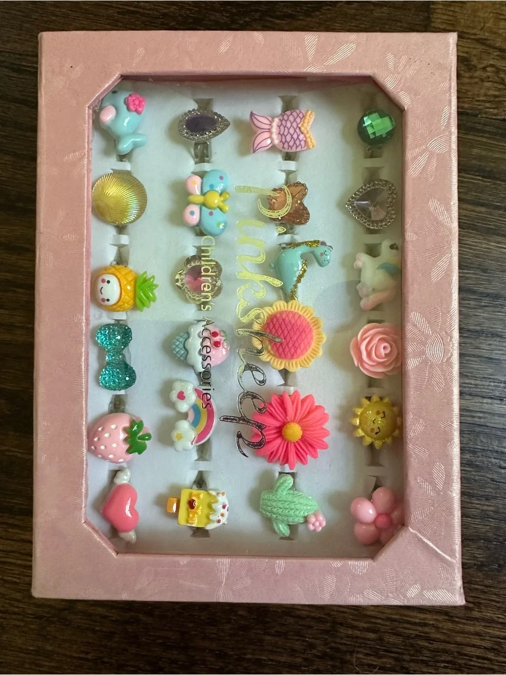 NWT set of 24 children’s rings